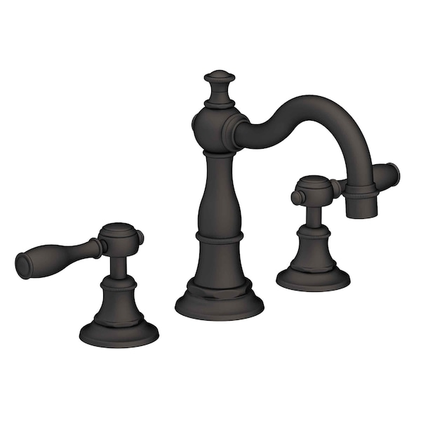 Newport Brass Widespread Lavatory Faucet in Flat Black 1770-56 - main